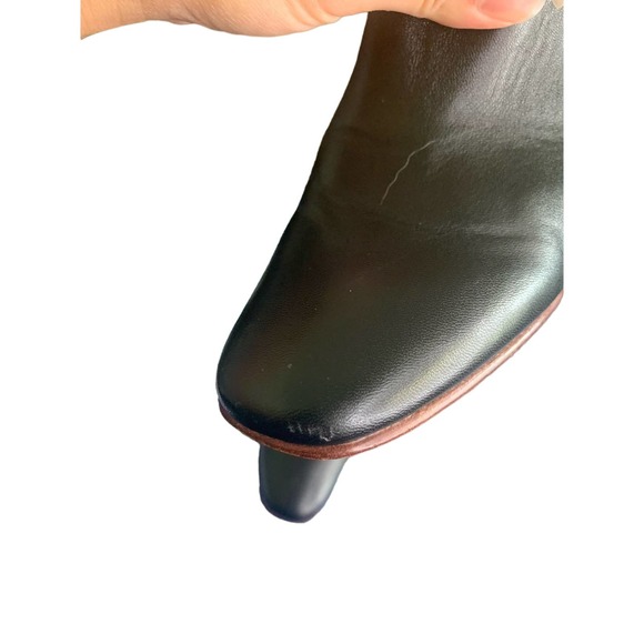 Rachel Comey Scarpa Leather Mules in Polished Black - Picture 7 of 14
